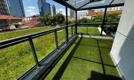 Apartamento com 1 quarto para alugar na Rua Américo Brasiliense, 2224, Chácara Santo Antônio, São Paulo por R$ 6.200