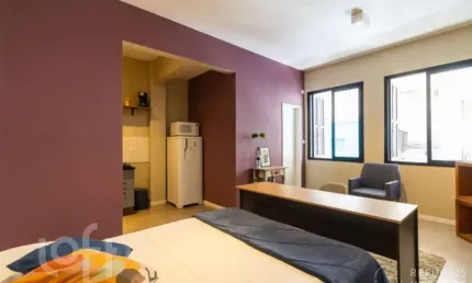 Apartamento com 1 quarto à venda na Avenida São João, 1063, República, São Paulo por R$ 250.000