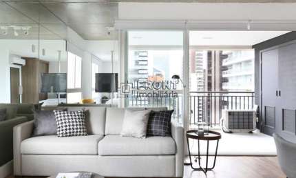 Apartamento com 1 quarto à venda na Rua Jean Peltier, 311, Cidade Monções, São Paulo por R$ 950.000