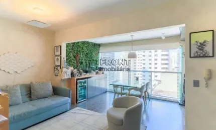 Apartamento com 1 quarto à venda na avenida vereador josé diniz, 3130, santo amaro, são paulo por r$ 800.000