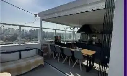 Cobertura com 2 quartos à venda na Rua Afonso Bandeira de Melo, 209, Campo Belo, São Paulo por R$ 1.390.000