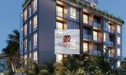 Apartamento com 2 dormitórios à venda, 55 m² por R$ 420.000,00 - Intermares - Cabedelo/PB