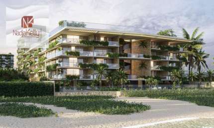 Apartamento com 2 dormitórios à venda, 66 m² por R$ 1.047.035,44 - Ponta de Campina - Cabedelo/PB