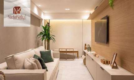 Apartamento com 3 dormitórios à venda, 84 m² por R$ 754.073,25 - Camboinha - Cabedelo/PB