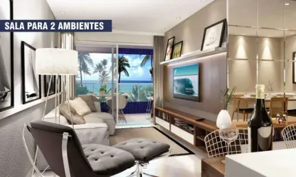 Apartamento com 3 dormitórios à venda, 105 m² por R$ 1.000.000,00 - Camboinha - Cabedelo/PB