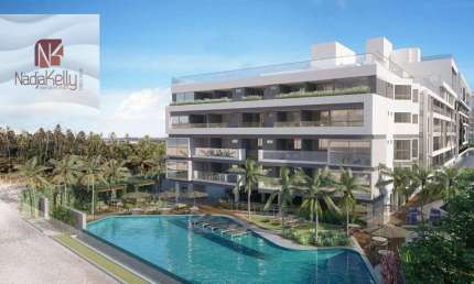 Apartamento com 3 dormitórios à venda, 91 m² por R$ 2.210.614,82 - Camboinha - Cabedelo/PB