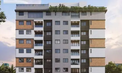 Apartamento com 3 dormitórios à venda, 77 m² por r$ 652.558,01 - poço - cabedelo/pb