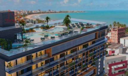 Flat com 1 dormitório à venda, 24 m² por R$ 333.944,44 - Bessa - João Pessoa/PB