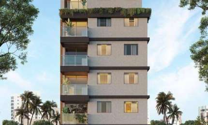 Apartamentos de 63m² com 2 Quartos e Varanda gourmet a venda por R$ 422.100 - Intermares - Cabedelo/PB