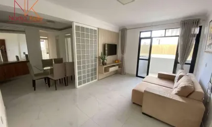 Apartamento com 112m² cin 3 quartos a 200m. do mar a venda por R$ 695.000 - Manaíra - João Pessoa/PB