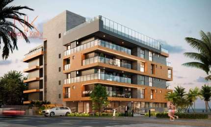 Apartamento com 2 dormitórios à venda, 77 m² por R$ 885.000,00 - Intermares - Cabedelo/PB