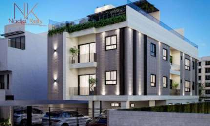 Apartamento térreo de 51m² com 2 quartos a venda por R$ 350.000 - Bessa - João Pessoa/PB