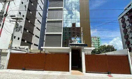 Cobertura de 138m² com 3 quartos a poucos metros da praia a venda por R$ 998.000 - Ponta de Campina - Cabedelo/PB