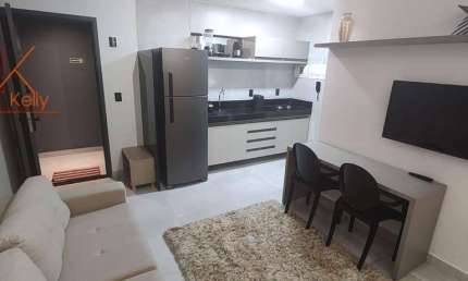 Apartamento com 1 dormitório para alugar, 33 m² por R$ 3.000,02/mês - Tambaú - João Pessoa/PB