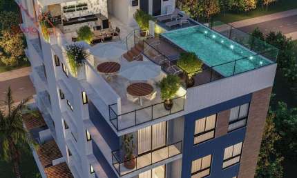 Apartamentos de 48m² com 2 quartos a 50m. da praia a venda por R$ 470.499 - Intermares - Cabedelo/PB
