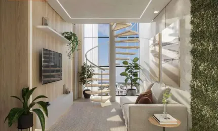 Apartamento Duplex com 2 dormitórios à venda, 105 m² por R$ 669.343 - Aeroclube - João Pessoa/PB