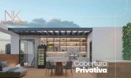 Cobertura de 71m² com 3 quartos, área privativa a venda por R$ 767.572 - Jardim Oceania - João Pessoa/PB