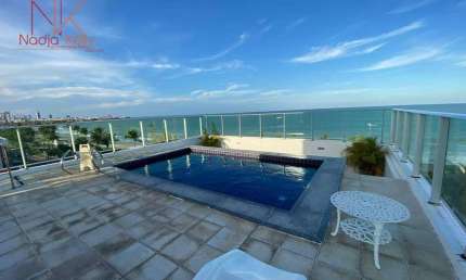 Apartamento em frente a praia! de 68m² com 3 quartos a venda por R$ 790.000 - Manaíra - João Pessoa/PB