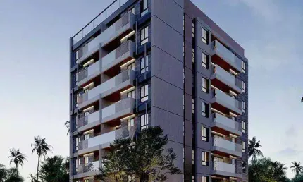 Apartamento com 2 dormitórios à venda, 63 m² por R$ 617.508,36 - Poço - Cabedelo/PB