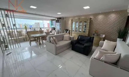 Apartamento com 3 dormitórios à venda, 123 m² por r$ 1.575.000,00 - jardim oceania - joão pessoa/pb