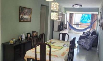 Apartamento com 3 dormitórios a 80 metros do mar à venda por R$ 600.000 - Bessa - João Pessoa/PB