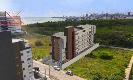 Apartamento com 1 dormitório à venda, 40 m² por R$ 351.606,52 - Intermares - Cabedelo/PB