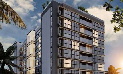 Flat com 1 dormitório à venda, 24 m² por R$ 251.091 - Intermares - Cabedelo/PB