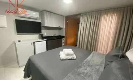 Flat com 1 dormitório à venda, 18 m² por r$ 345.000,00 - bessa - joão pessoa/pb