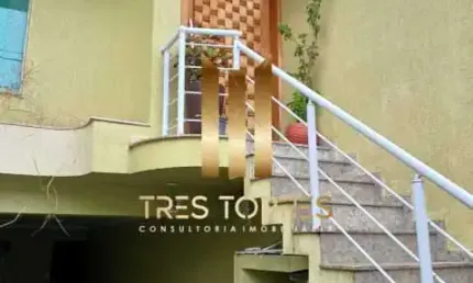 Casa com 3 quartos à venda na Rua Dom Silvério Pimenta, Vila Scarpelli, Santo André, 217 m2 por R$ 1.000.000