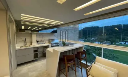 Apartamento com 2 quartos à venda na Rua Otelo Rodrigues Franco, Canto do Forte, Praia Grande, 132 m2 por R$ 1.850.000