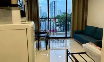 Apartamento com 1 quarto para alugar na Rua Vargem Grande, Tatuapé, São Paulo, 30 m2 por R$ 2.400