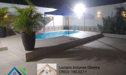 Excelente casa na praia c/ 4 quartos e piscina em São Sebastião
