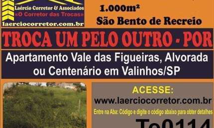 Terreno para Venda em Valinhos, Jardim São Bento do Recreio