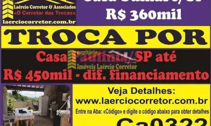 Casa para venda em sumaré, jardim maracanã (nova veneza), 2 dormitórios, 2 banheiros, 2 vagas