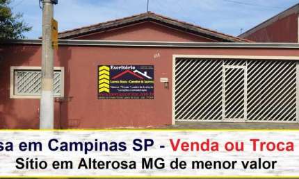 Casa para Venda em Campinas, Jardim Santa Mônica, 3 dormitórios, 1 suíte, 3 banheiros, 5 vagas
