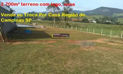 Chácara à Venda em Espirito Santo do Dourado MG - R$ 400mil  Venda ou Troca Por Casa na Região Campinas