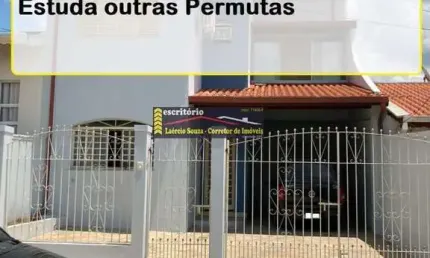 Casa Condominio à VENDA em Valinhos SP, Aceita Apartamento ou Estuda Permutas Imóveis até R$ 250mil