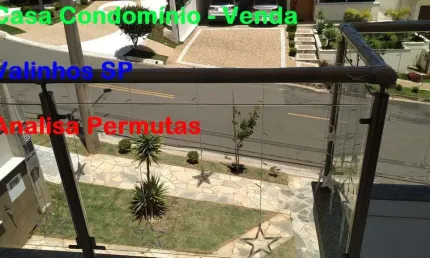 Casa Condomínio à Venda em Valinhos SP, Cond. Portal do Jequitiba - 235m²AU, - R$ 1.750.000 Aceita Terreno Swiss Park