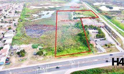 Terreno comercial à venda na Rua Pastor Adolfo Weidmann, Guarituba, Piraquara por R$ 2.800.000