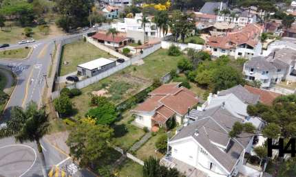 Terreno à venda na Rua Menezes Dória, 322, Hugo Lange, Curitiba por R$ 2.800.000