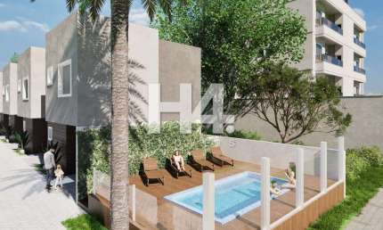 Casa em condomínio fechado com 3 quartos à venda na Rua Heitor Wenceslau Taborda, Balneário Eliane, Guaratuba, 105 m2 por R$ 600.000