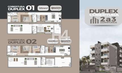 Apartamento com 2 quartos à venda na Rua das Guianas, Centro, Pinhais, 61 m2 por R$ 380.000