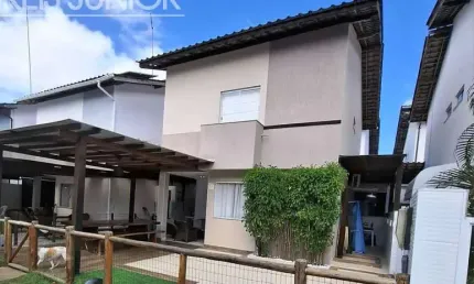 Casa em condomínio fechado com 4 quartos à venda na Rua Do Bosque, 100, Boa União, Camaçari
