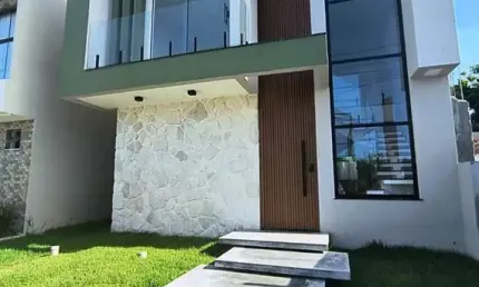 Casa Nova com 4 quartos e estrutura de lazer e segurança