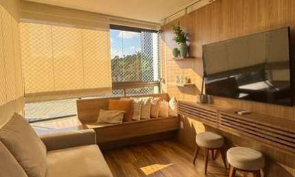 Apartamento à venda em Salvador-BA: 2 quartos, 1 suíte, sala, 3 banheiros, 1 vaga - Horto Florestal, 82m². Imperdível oportunidade!