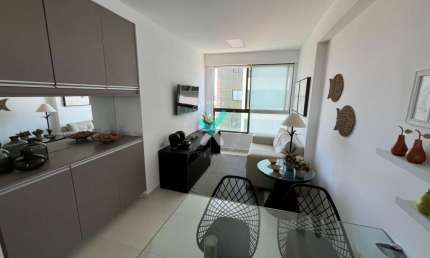 Apartamento com 1 quarto à venda na Avenida Bernardo Vieira de Melo, 8054, Barra de Jangada, Jaboatão dos Guararapes