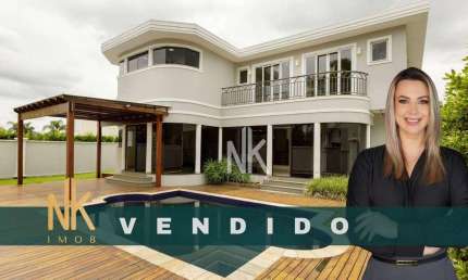 Casa com 4 dormitórios à venda, 428 m² por R$ 3.100.000,00 - Alphaville Graciosa - Pinhais/PR