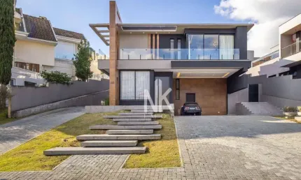 Casa no Alphaville Graciosa com 3 suítes, 403 m² por R$ 4.490.000 - Pinhais/PR