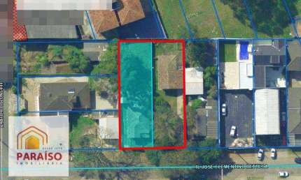 Terreno à venda, 1102 m² por R$ 1.800.000,00 - Novo Mundo - Curitiba/PR