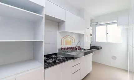 Apartamento com 2 dormitórios para alugar, 44 m² - novo mundo - curitiba/pr